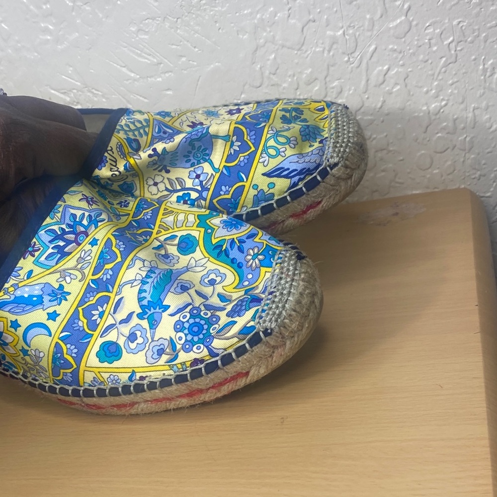 Vibrant Patterned Espadrille Slip-Ons - Picture 10 of 11